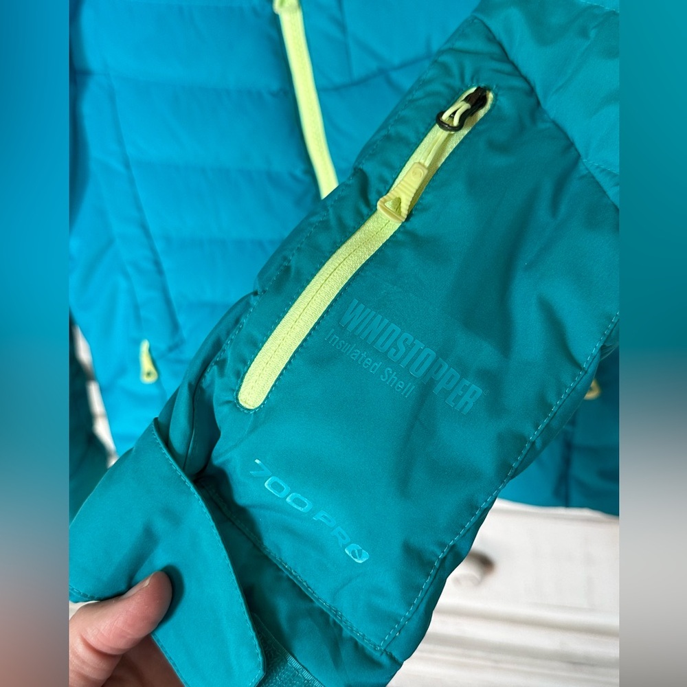 The North Face Steep Series 700 teal Jacket - Picture 4 of 7